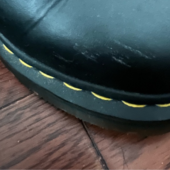 Dr. Martens Vegan 1460 Felix Lace Up Boots-Black Felix Rub Off - Picture 7 of 7